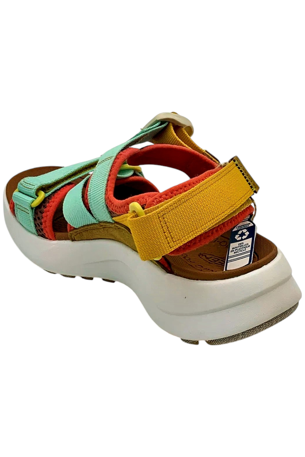 Sandali sportivi donna KEEN con cinturino posteriore Elle Gldn giallo lichn