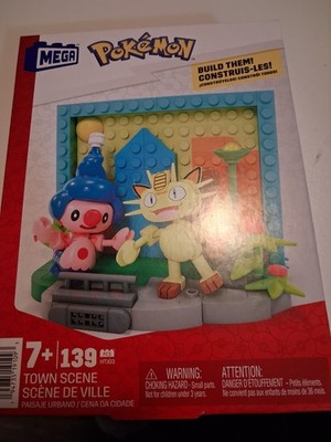 Mega Mauzi Pantimimi Town Scene Building Blocks Set