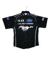 Ford Mustang 5.0 Scuderia Rally Racing Team Button Down Shirt Summer Top Ford Mustang 5.0 Scuderia Rally Racing Team Button Down Shirt Summer Top