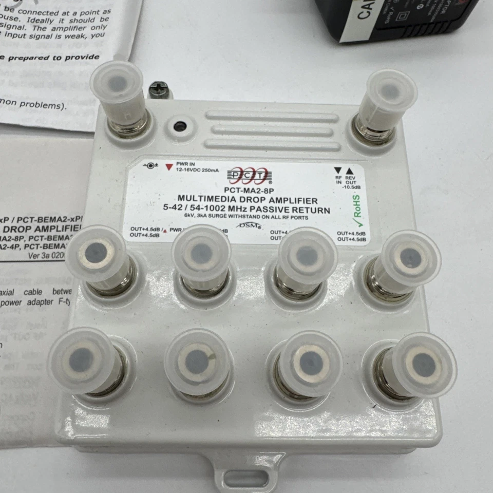 PCT-MA2-8P Multimedia Drop Amplifier - Image 2 of 4