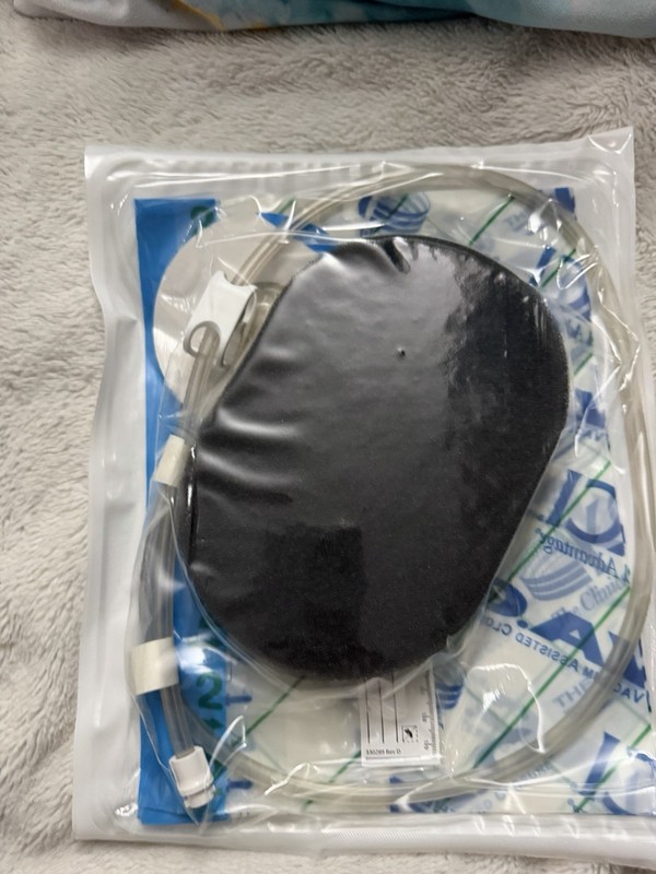 Black Oval Wound Drainage System for Wound Care, Wound Drainage System