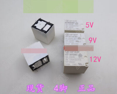 1Pc New HF152F 009-1HT-9VDC relay 4 feet 16A #F11