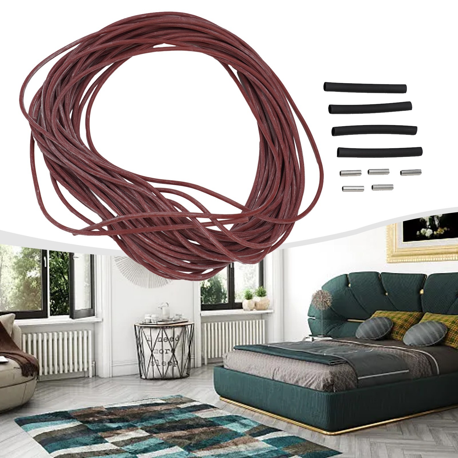 Energy efficient 12K Carbon Fiber Electric Heating Tape for Efficient