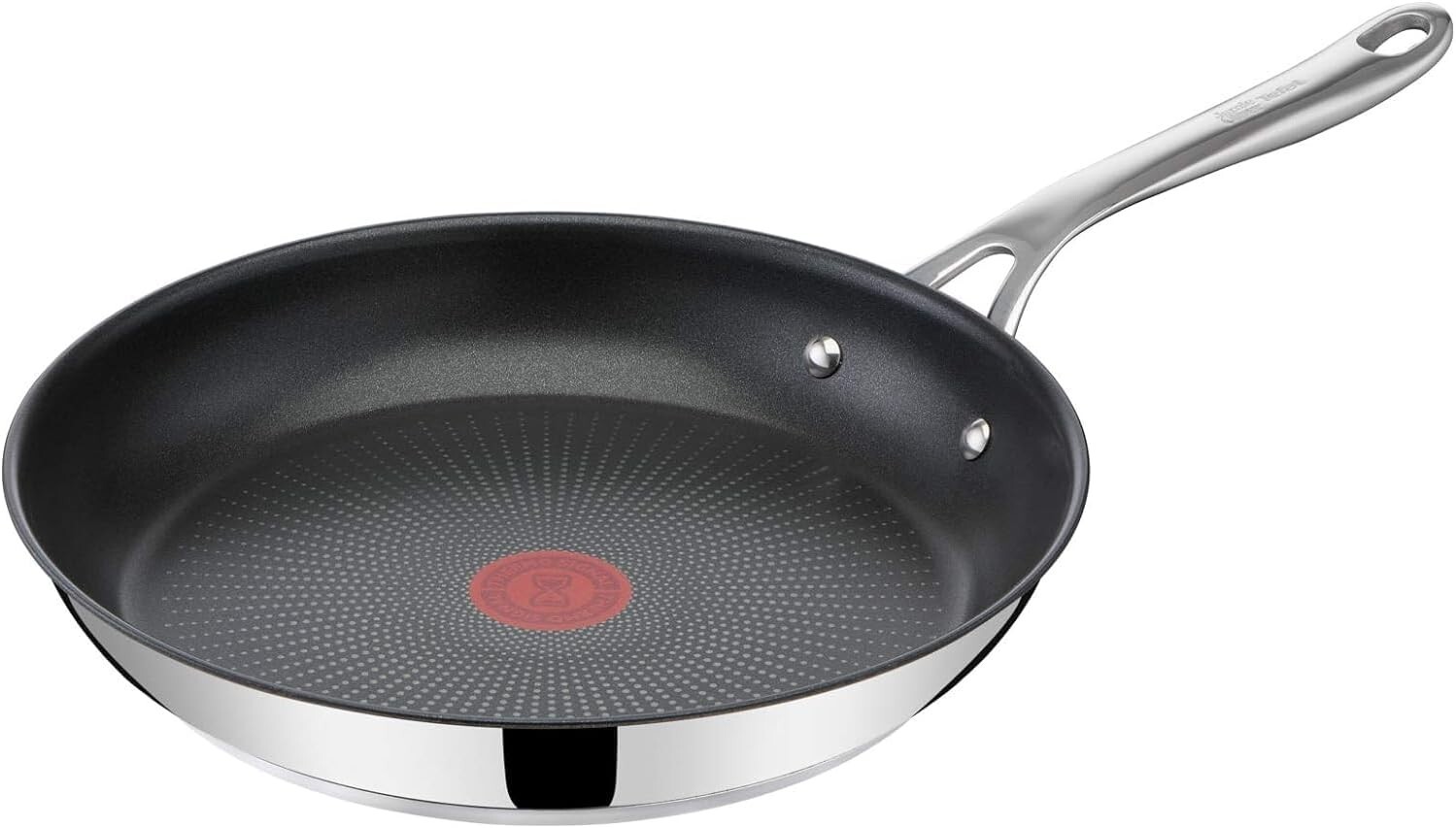 Tefal E3040644 Frying Pan 28 cm - Jamie Oliver, 18/10 Steel OPEN BOX NEW-image