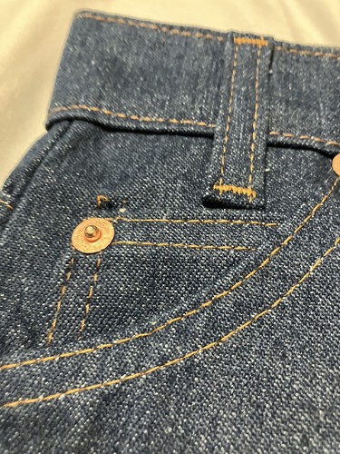Vintage LITTLE LEVIS Saddleman Boot Jeans Boys 216-0815 ORANGE TAB -NEW- Size 6 - Picture 3 of 9