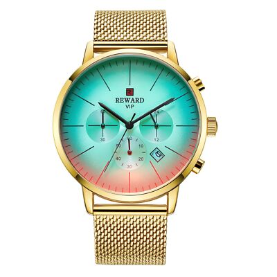REWARD Six-pin Watch Business Men's Watch Waterproof Calendar Men's Watch