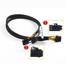 New For HP ML350P G8 Graphics Card power supply cable 10pin to 8 8Pin GPU 60CM