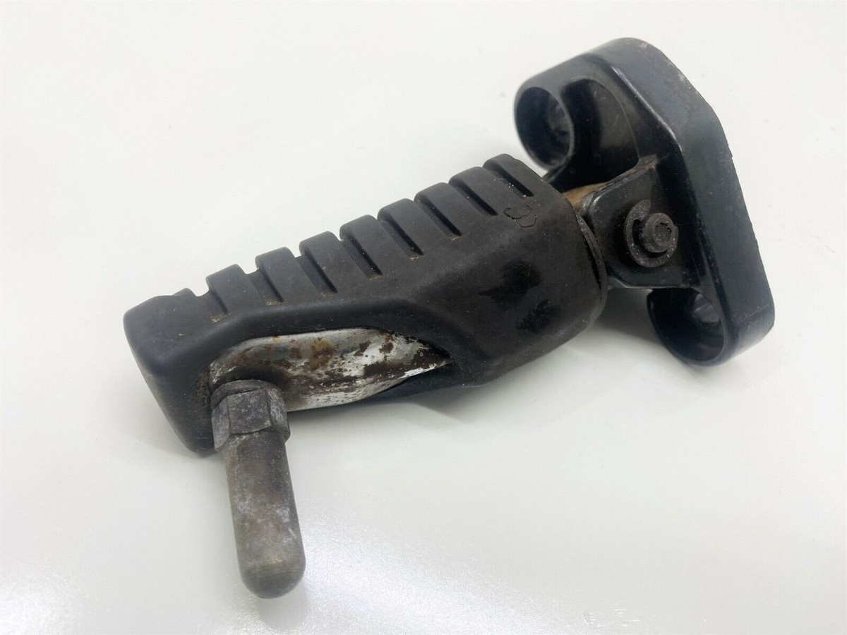 シゲページ Kawasaki ZX14 06-09 OEM SCRATCHED BLACK LEFT REAR FOOT PEG