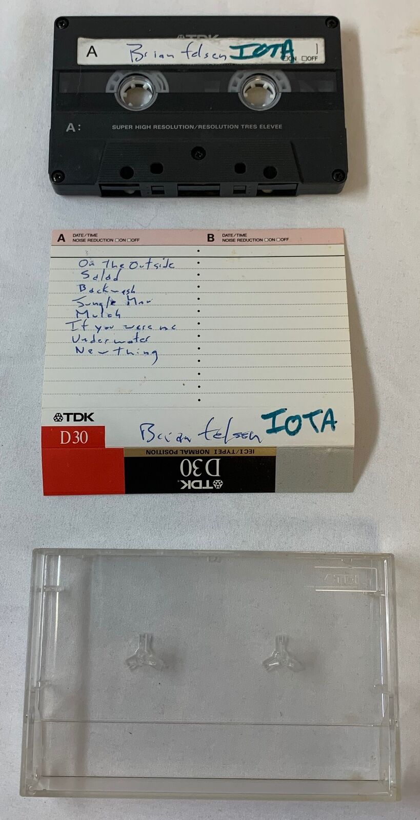 1990s cassette ~ BRIAN FELSEN ~ Iota