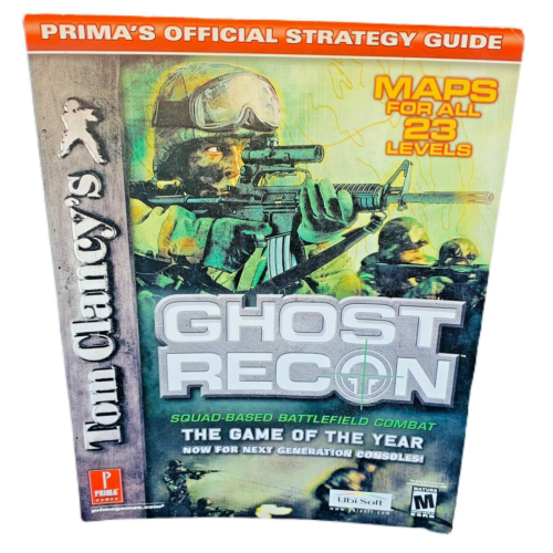 Tom Clancy's Ghost Recon Prima Games Official Strategy Guide Book Tips  Video - Picture 1 of 12