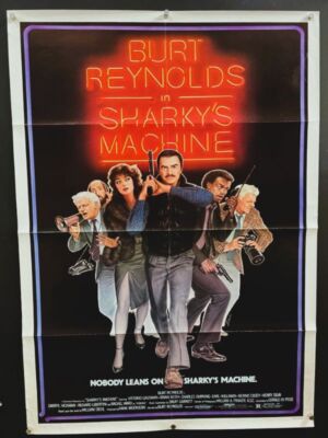 Sharkey's Machine Movie Poster Burt Reynolds Brian Keith   *Hollywood Posters*