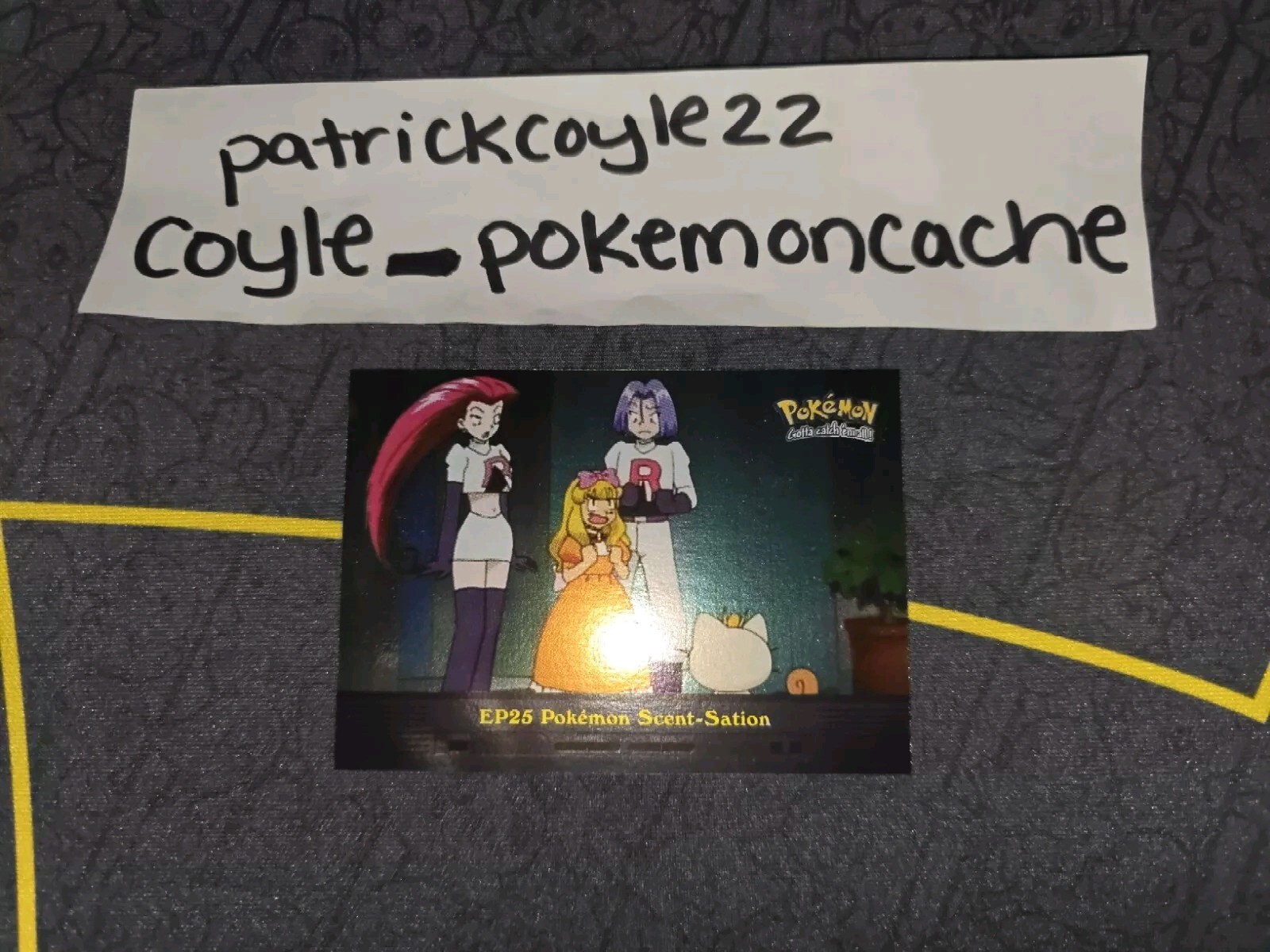 EP25 Pokemon Scent-Sation Holo Pokemon Topps Series 2 Card NM