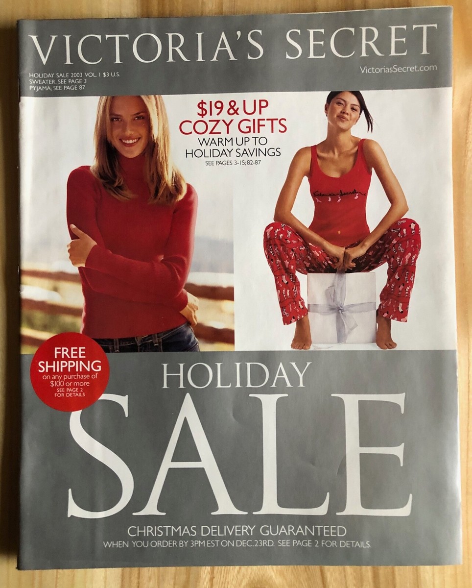 Victoria's Secret Between Seasons Sales & Specials Catalog, 2001
