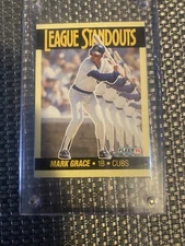 FLEER DO MARK GRACE • 1B • CUBS