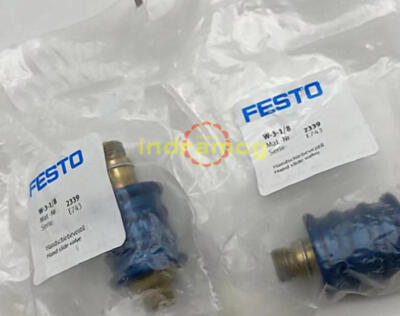 NEW - Festo SVS - 3 - 1/8 10190 1343 Front Panel Valve