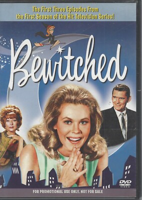 Bewitched The 1st 3 Episodes (DVD, 1964) Black & White