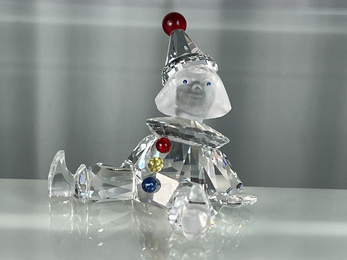 Figura Swarovski 217207 Payaso Niño 5 cm. Excelente estado