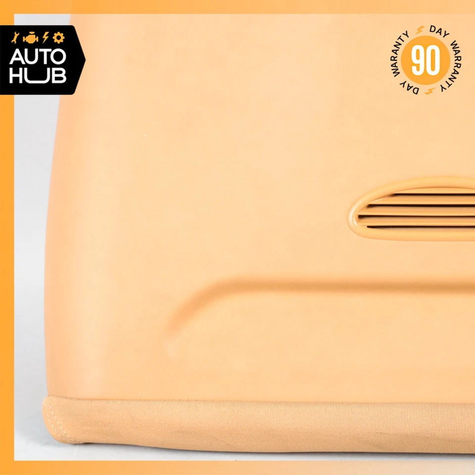 07-12 Mercedes R230 SL550 SL55 AMG Cubierta trasera asiento conductor izquierdo marrón OEM Foto 2 de 4