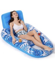 Jasonwell Inflatable Pool Float Adult-Pool Floaties Lounger Rafts Floating Chair
