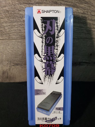 Shapton Ha no Kuromaku blau schwarz grober Schleifstein Nr. 320 Japan Heimwerker Werkzeuge Hobby - Bild 1 von 6