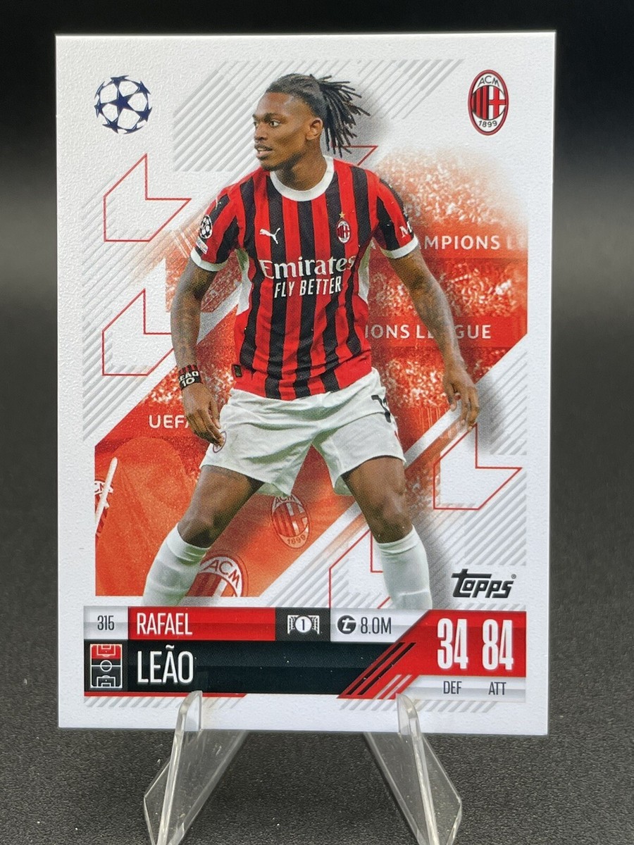 Rafael Leao Match Attax 2024/2025 AC Milan 24/25 Topps # 315 | eBay UK