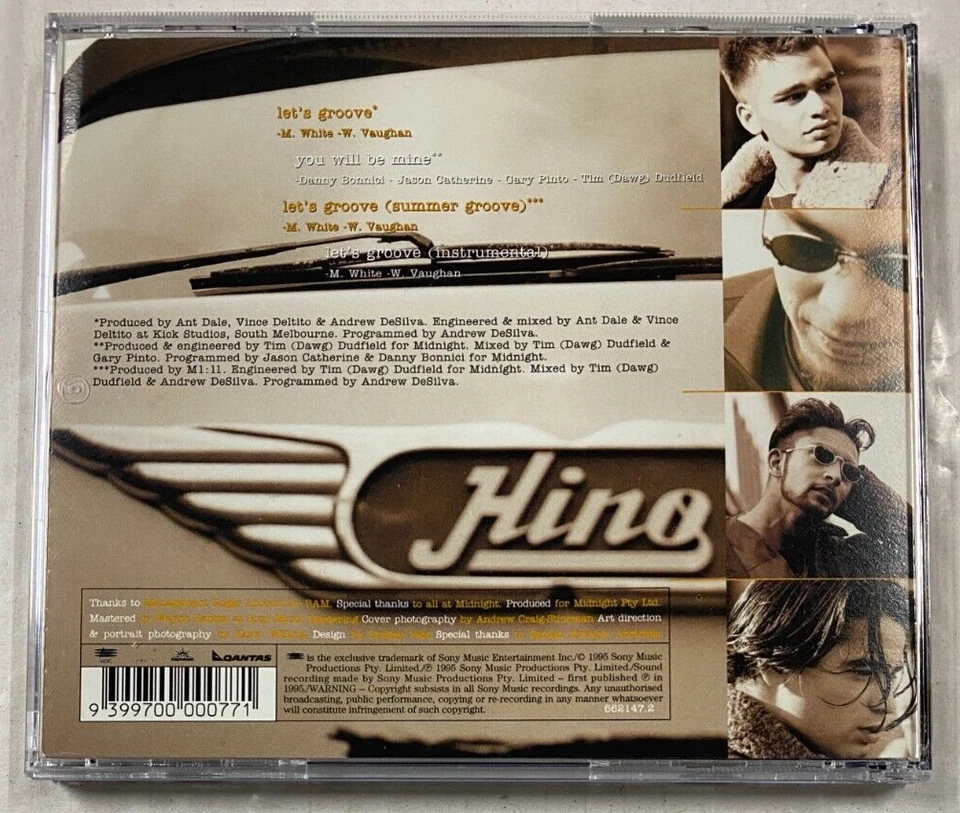 CDB – Let's Groove CD Single 1995 - Image 2 of 3