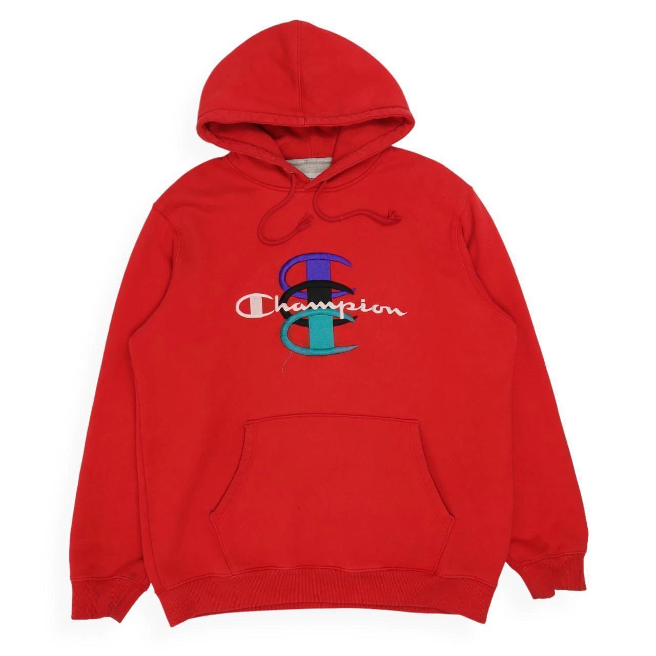 Sweat à capuche empilé Supreme Champion taille X Large rouge