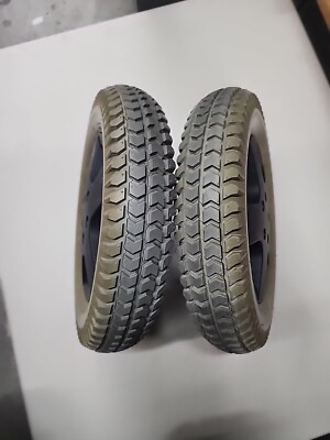 Invacare TDX SP Pr1mo Powertrax 3.00-8 Solid Filled Tires and Wheels WheelChair