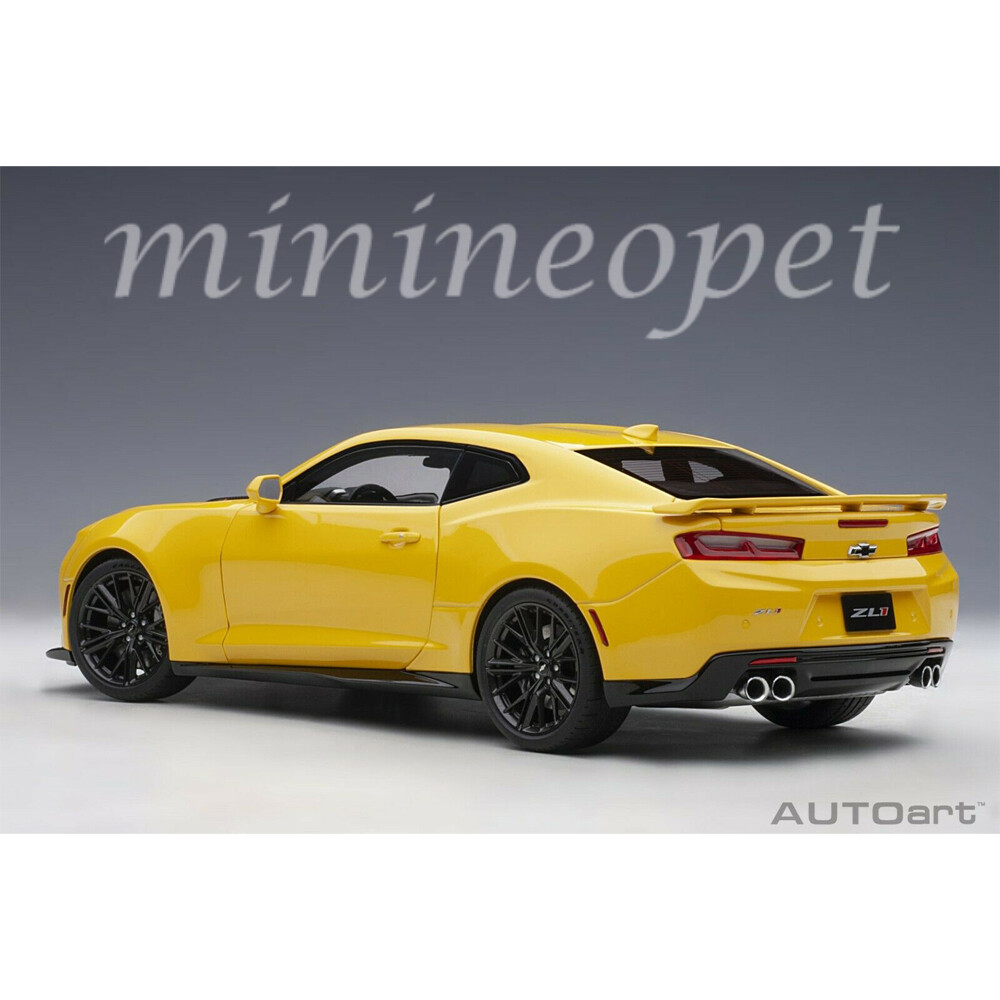 ロ*ン様 AUTOart 1/18 シボレー カマロ ZL1 2017 イエロー Autoart Chevrolet Camaro ZL1 2017 Bright Yellow in 1/18