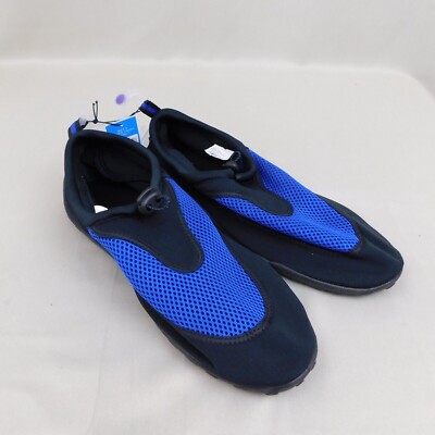 West Loop Men's Mesh Water Shoes - Royal Blue & Black - 13, XL Free Shipping