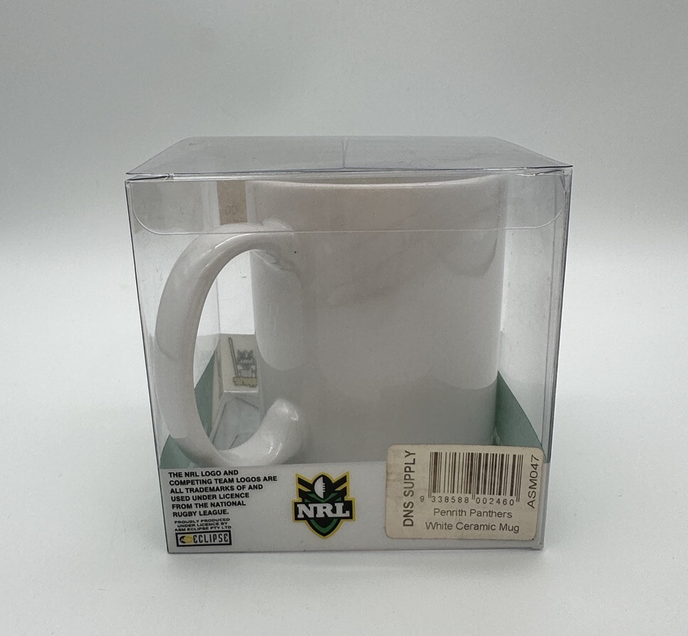 Vintage NRL Penrith Panthers Team Supporter Ceramic Mug (W/ Original