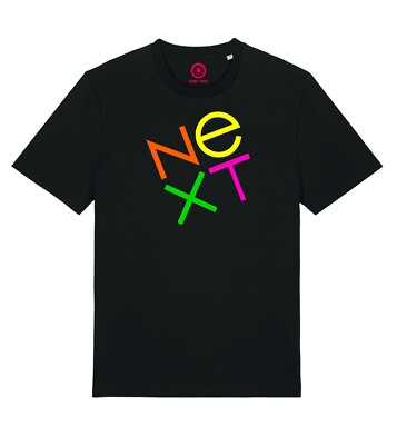 NeXT Computer Knit Nerd Steve Job Apple Vintage Logo T-Shirt Unisex