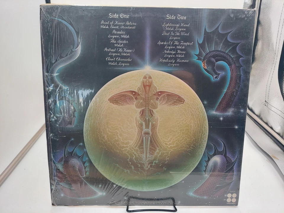 🎸 Kansas – Point of Know Return LP Record 🎶 VG+ w/ Shrink Wrap! 🎵 - Image 2 of 4