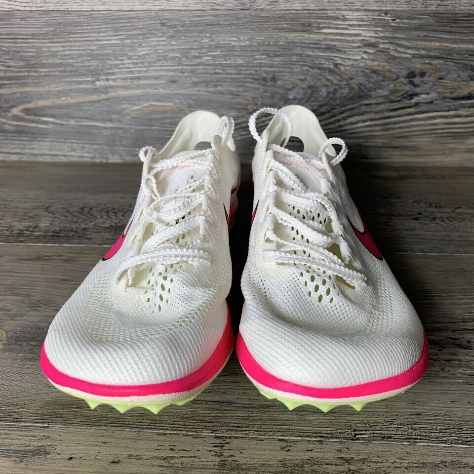 Nike ZoomX Dragonfly Track Spikes Mens SIZE 15 Sail White Pink