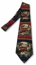 Tabasco Men's Neck Tie 100% Silk Made in USA