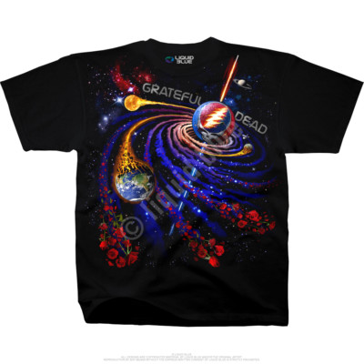 GRATEFUL DEAD-STEAL YOUR ORBIT-Psychedelic T-SHIRT M-L-XL-2X,5X Garcia,Wier,Lesh