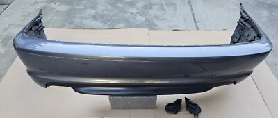 Bmw E46 330ci ZHP Rear Bumper Cover Stahl-Grau Steel Gray Metallic / Coupe OEM 
