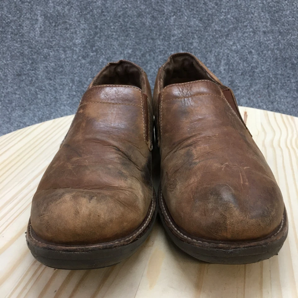 Zapatos Dansko Para Hombres 44 Jackson Mocasines Cuero Marrón Antideslizante 8300070207 Foto 4 de 4