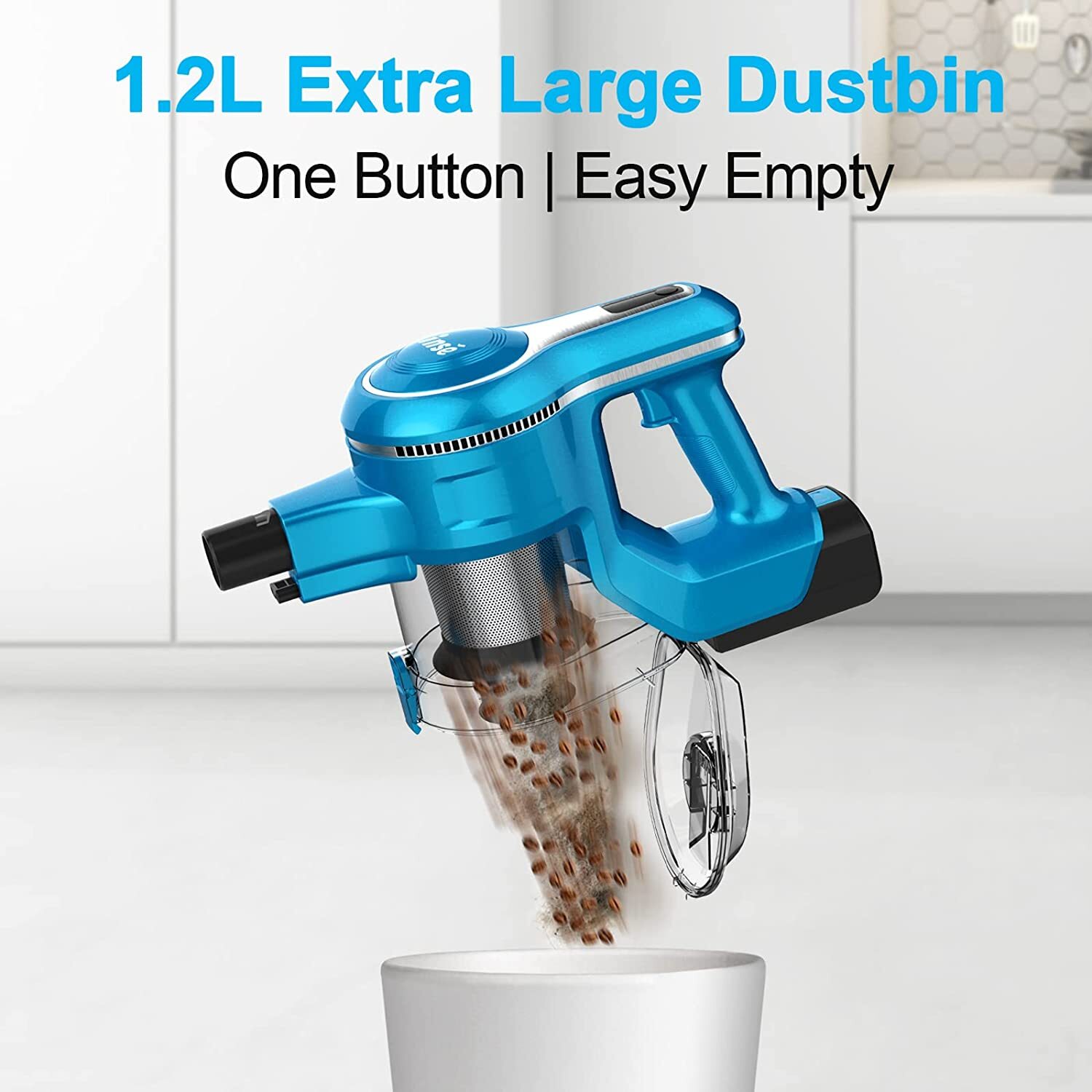 INSE S6 27000pa Cordless Brushless Handheld Stick Carpet Floor Vacuum