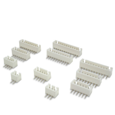 JST 1.25mm Right Angle Header Male Connector 2p-10p 90 Degrees For