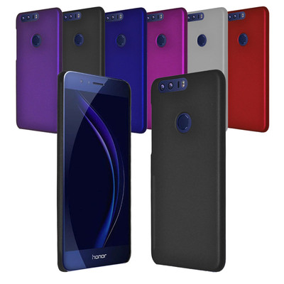 Für Huawei Honor 8 Ultra Slim Hybrid Hard Case Clip On Cover & Displayschutz