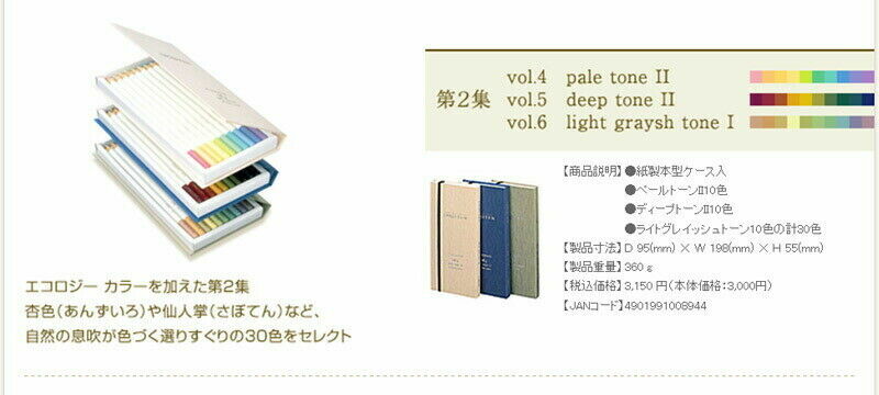 【NEW・F/S】 Tombow Coloring Pencil Irojiten No.1-3 Complete Set 90 Pencils #063