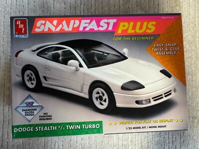 AMT Ertl - Snap Fast Plus - Dodge Stealth / Twin T - 6687 - Modellbausatz - 1:25