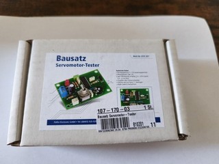 Servomotor Tester Bausatz