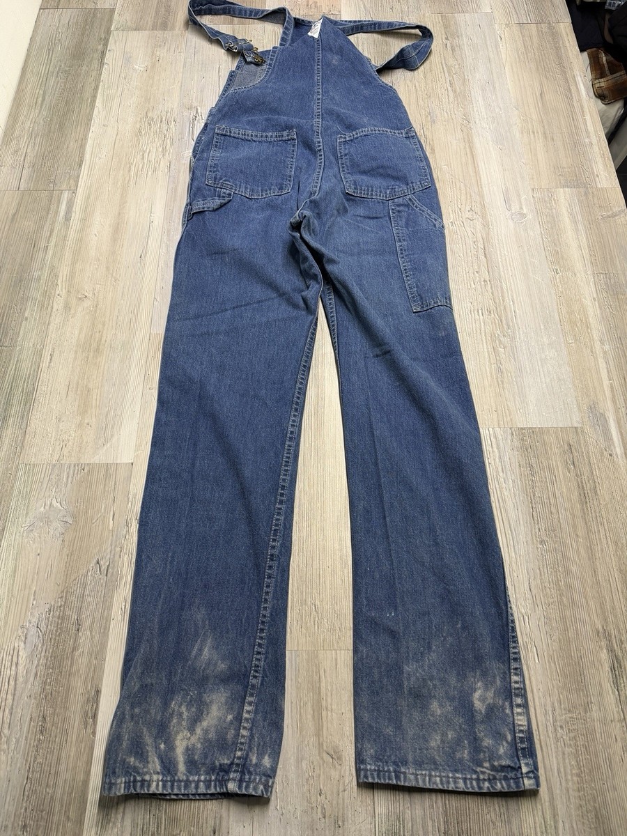 Vintage Oshkosh B'Gosh Bib Jean Overalls Made in USA Size 27x33