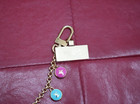 Authentic Louis Vuitton Confetti Chain Bag Charm Key Chain (M03459) Pre-Owned — photo 3
