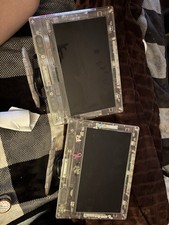 2 Clear TV  s Both Work Used