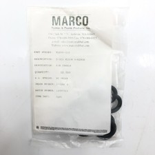 NEW Lot (12) Marco Rubber V1000-313 AS568-313 2-313 Viton O-Rings 75 Durometer