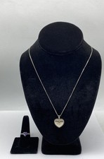 925 Sterling Silver Assorted 2PC Jewelry Bundle 10.0g
