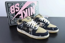 MEN SB Dunk Low QS Pro x Travis Sc0tt  Cactus Jack  All Size US 7-12